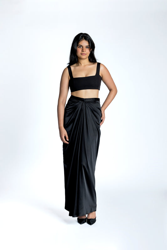 Rene Draped Skirt