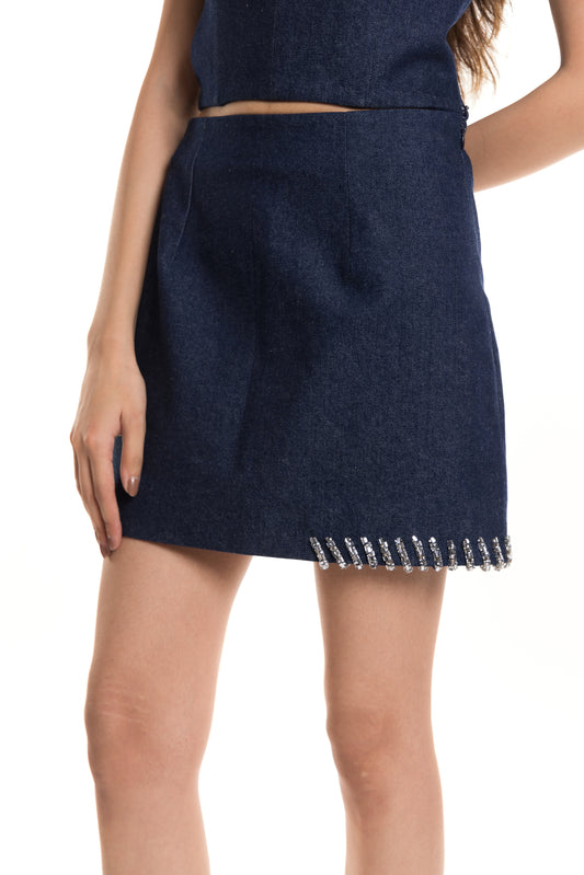 Core Denim Skirt